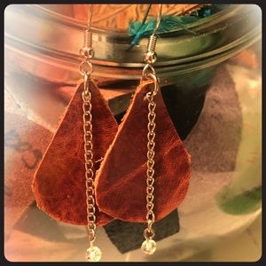 Genuine Leather Earrings